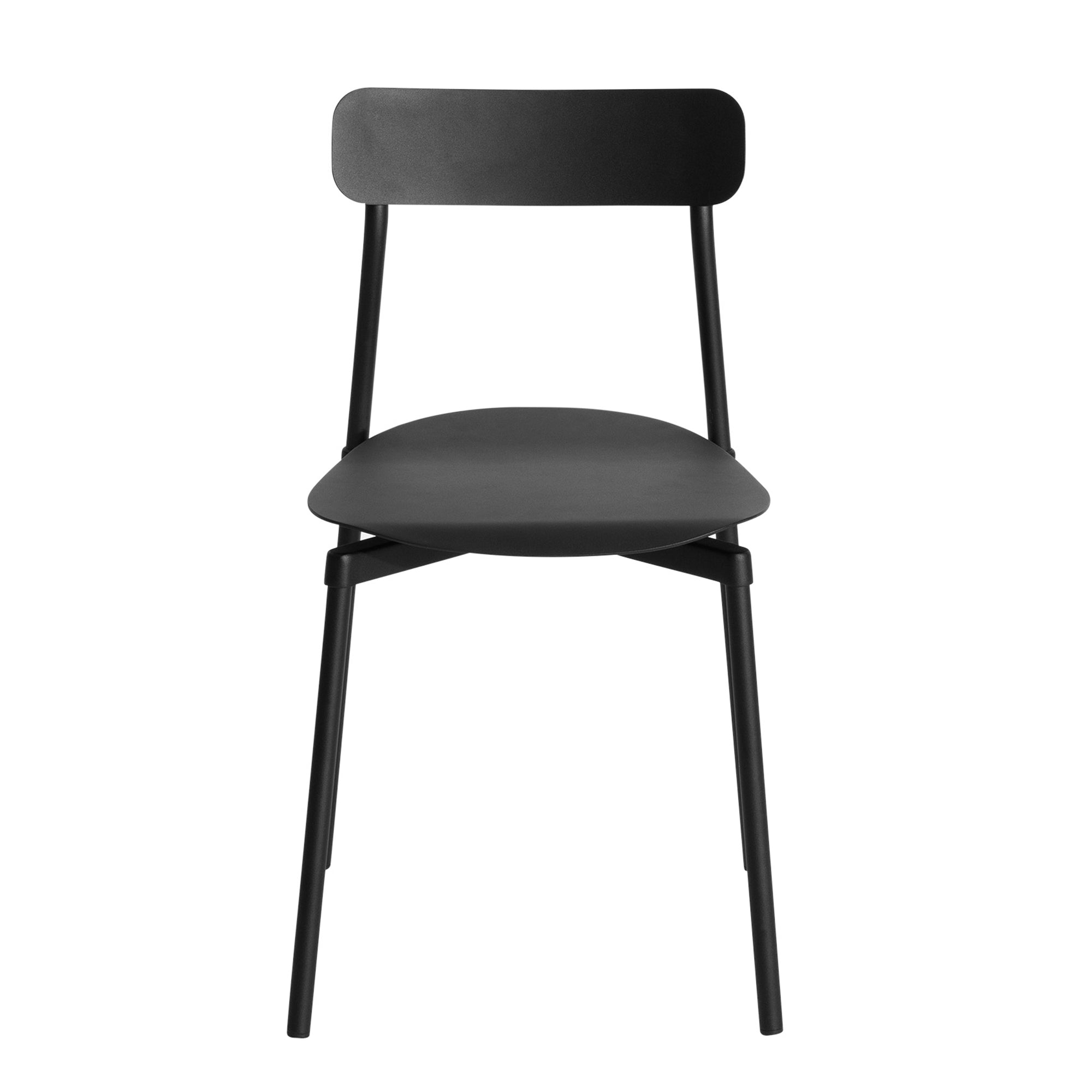 Petite Friture - Fromme Stuhl Outdoor | schwarz