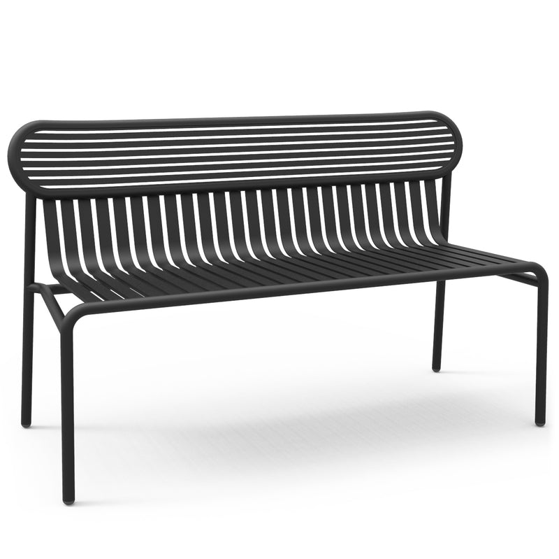 Petite Friture - Week-End Outdoor Bank | schwarz