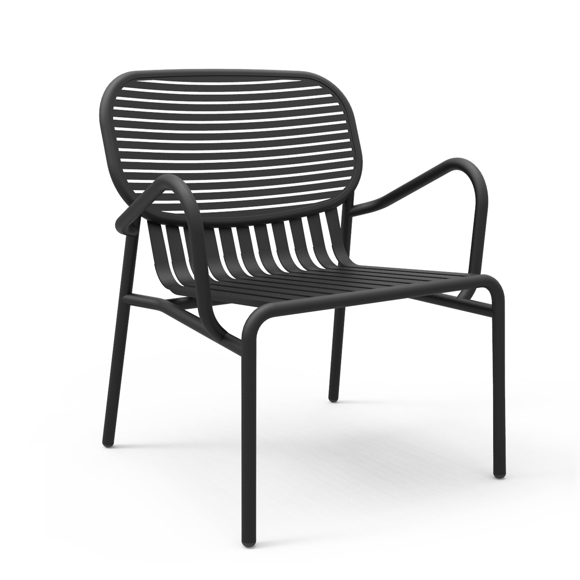 Petite Friture - Week-End Outdoor Sessel | schwarz