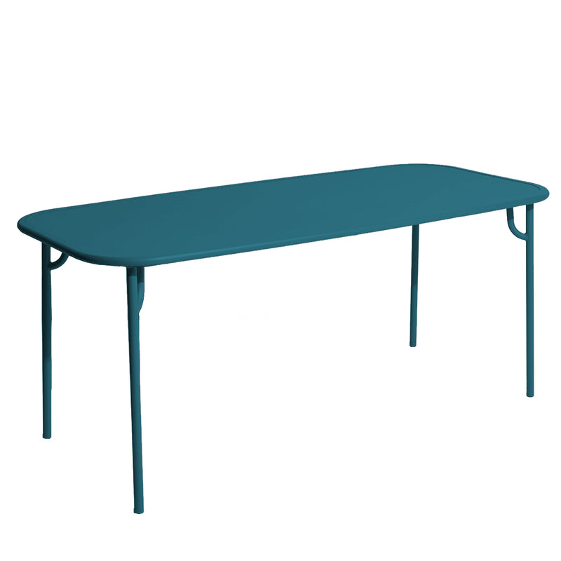 Petite Friture - Week-End Tisch | 180 x 85 cm / ozeanblau