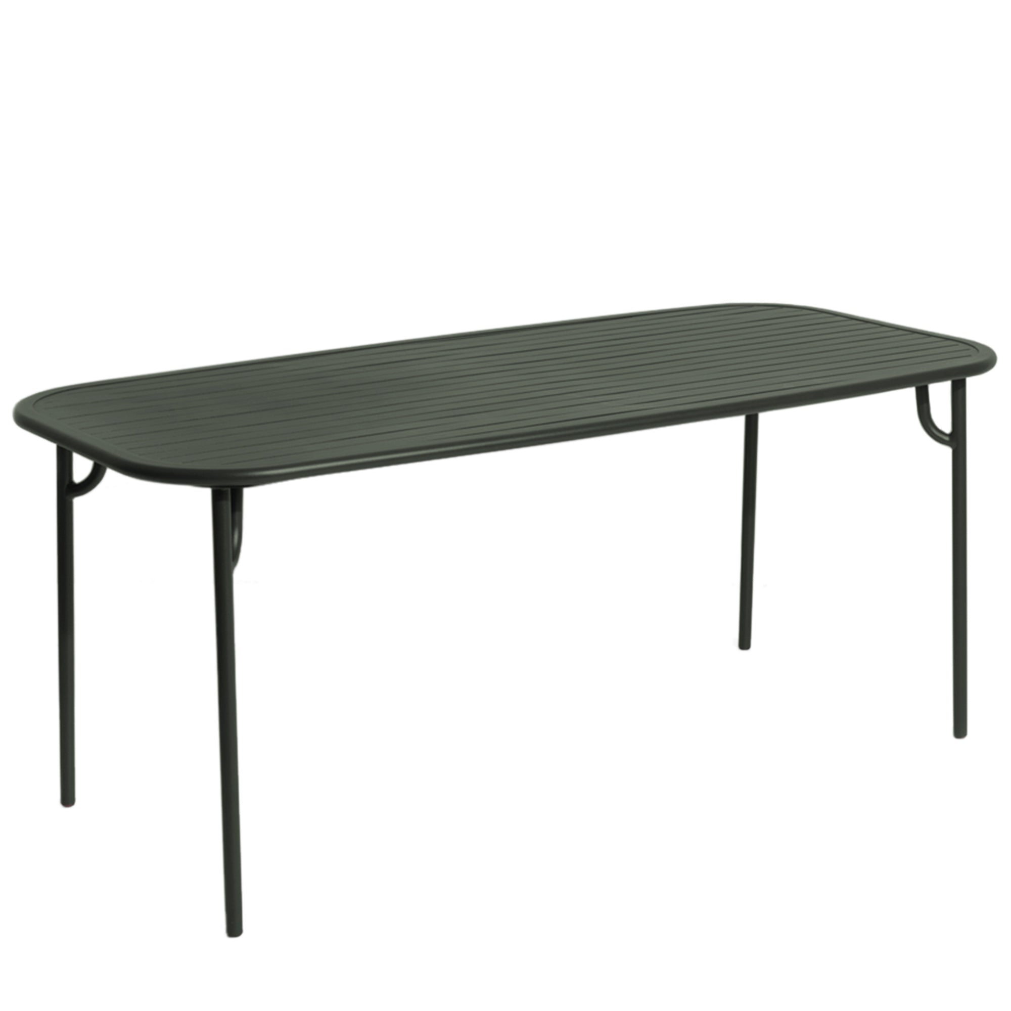 Petite Friture - Week-End Tisch | 180 x 85 cm / glasgrün