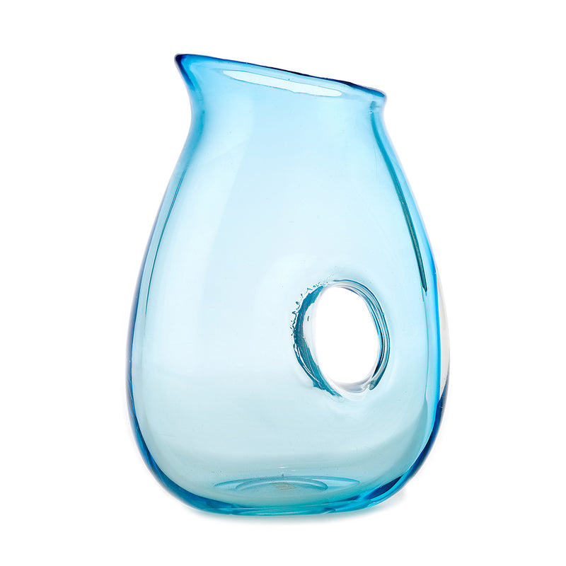 POLSPOTTEN - Jug with hole | hellblau