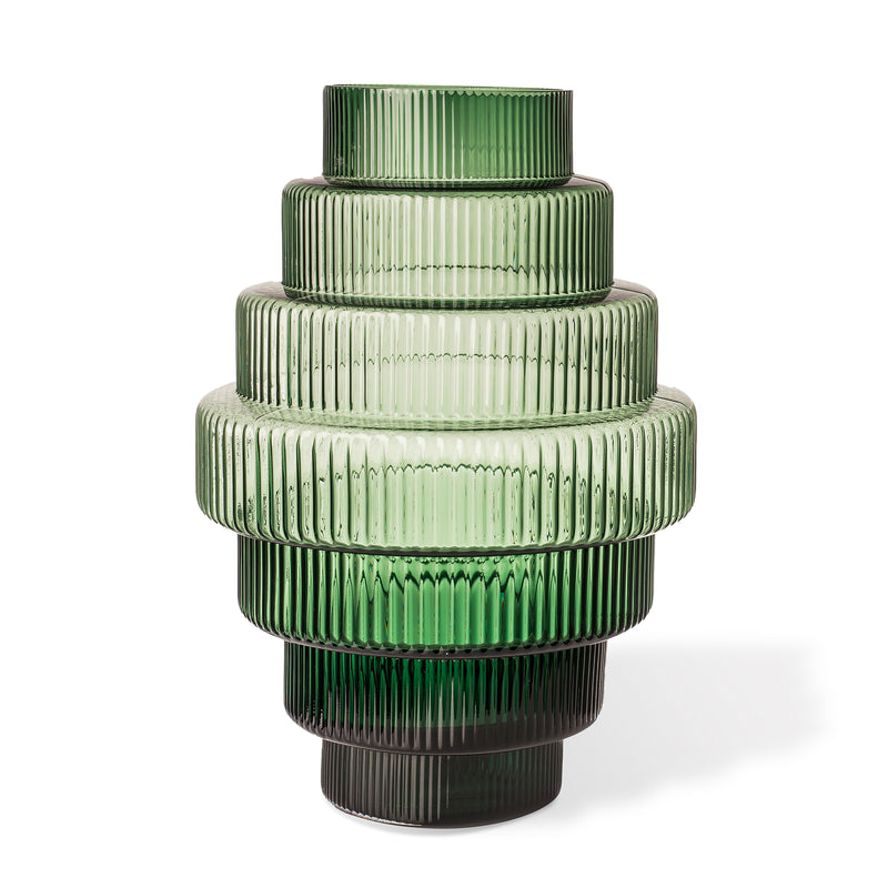 POLSPOTTEN - Steps Vase | L / grün