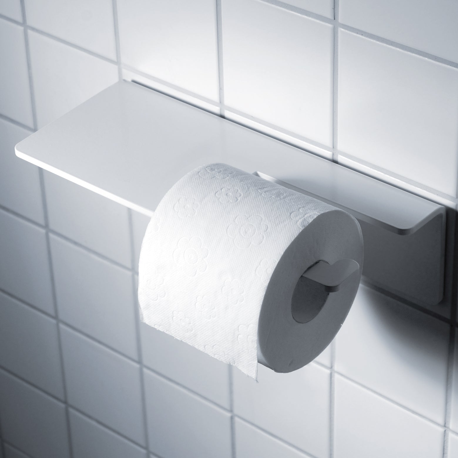 Radius Design - Puro Toilettenpapierhalter | weiß