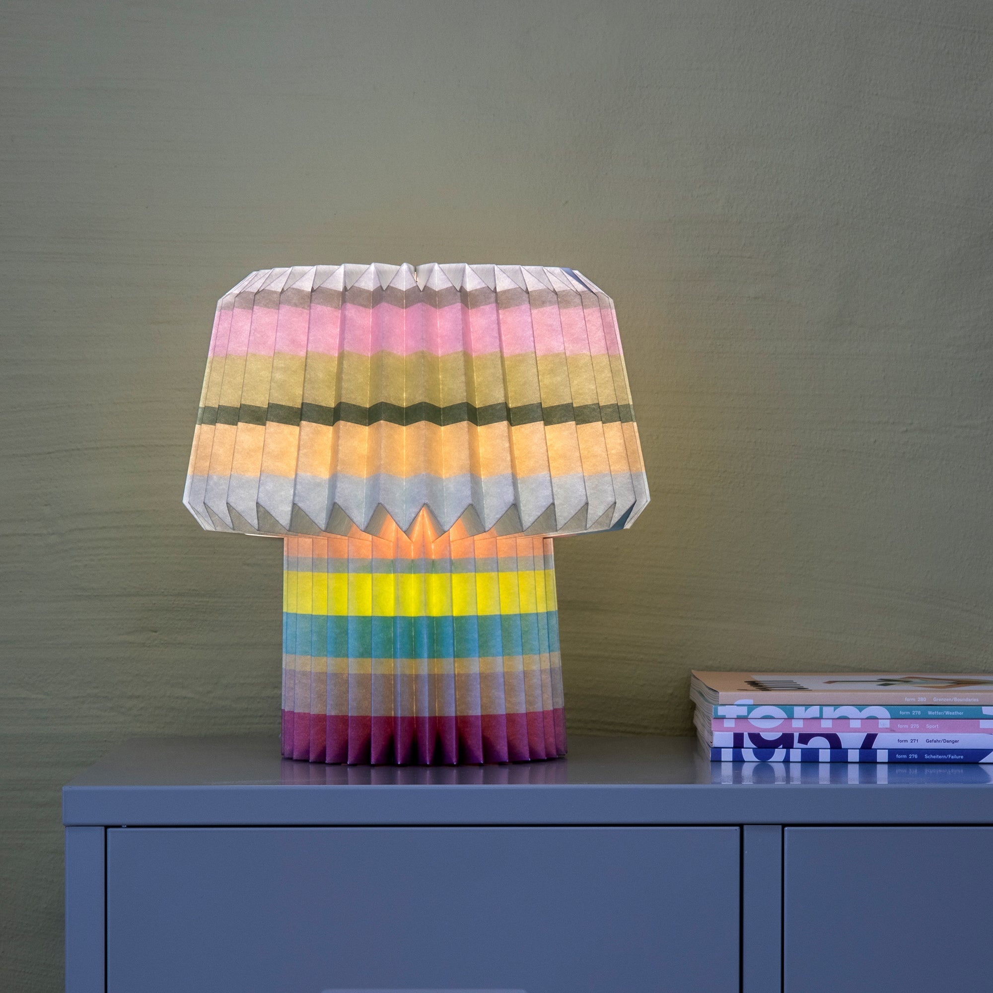 Remember - Papierleuchte Anna | stripes