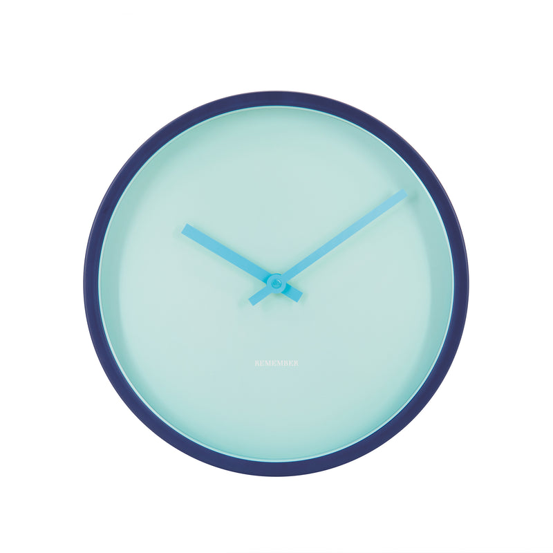 Remember - Wanduhren | Aqua