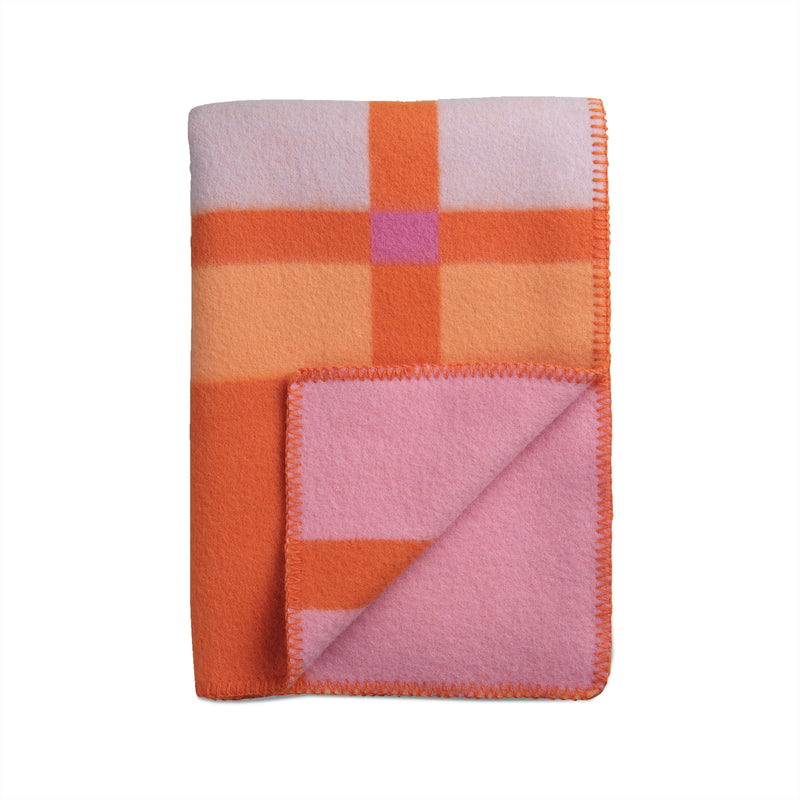 Røros Tweed - City Wolldecke | orange