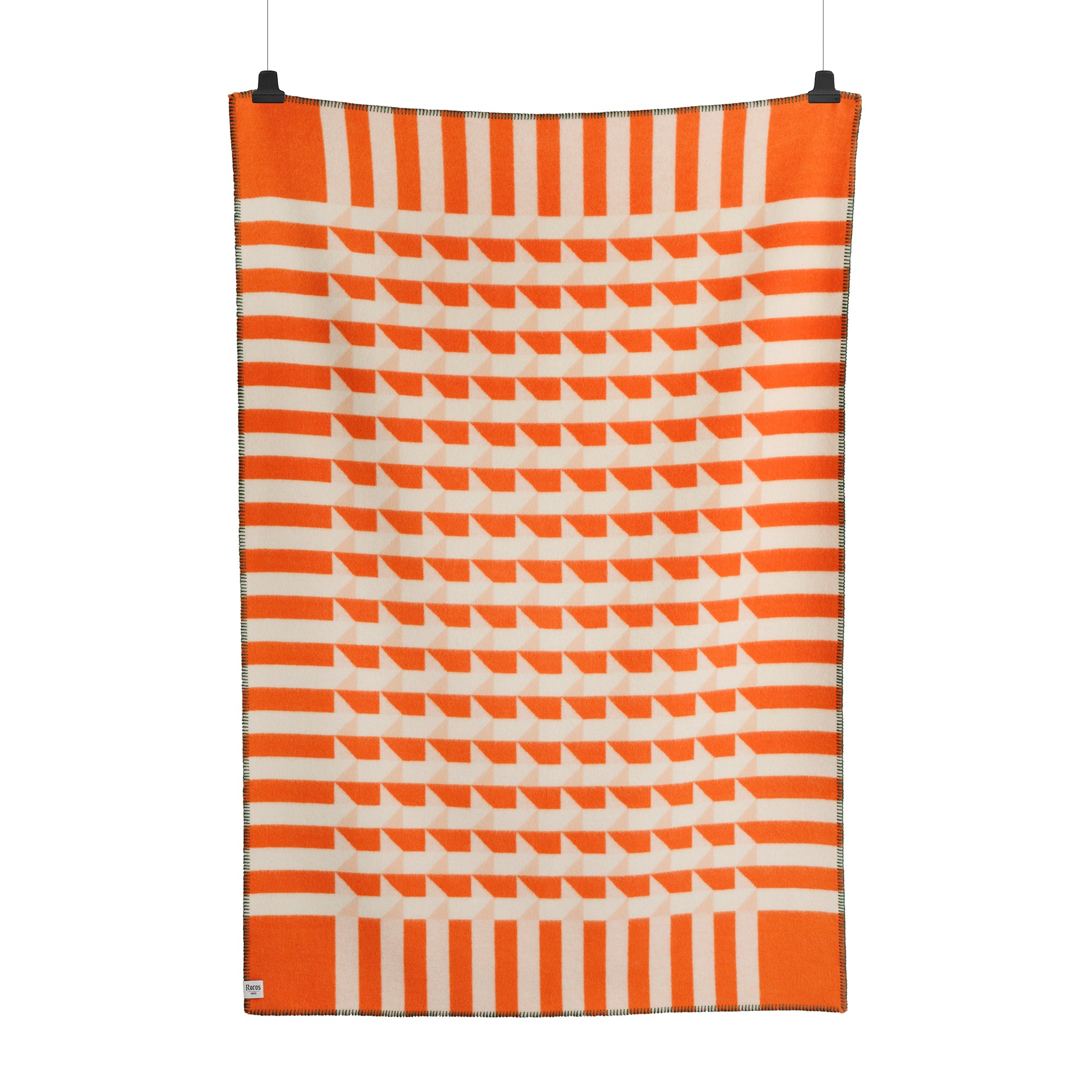 Røros Tweed - Kvam Wolldecke | orange
