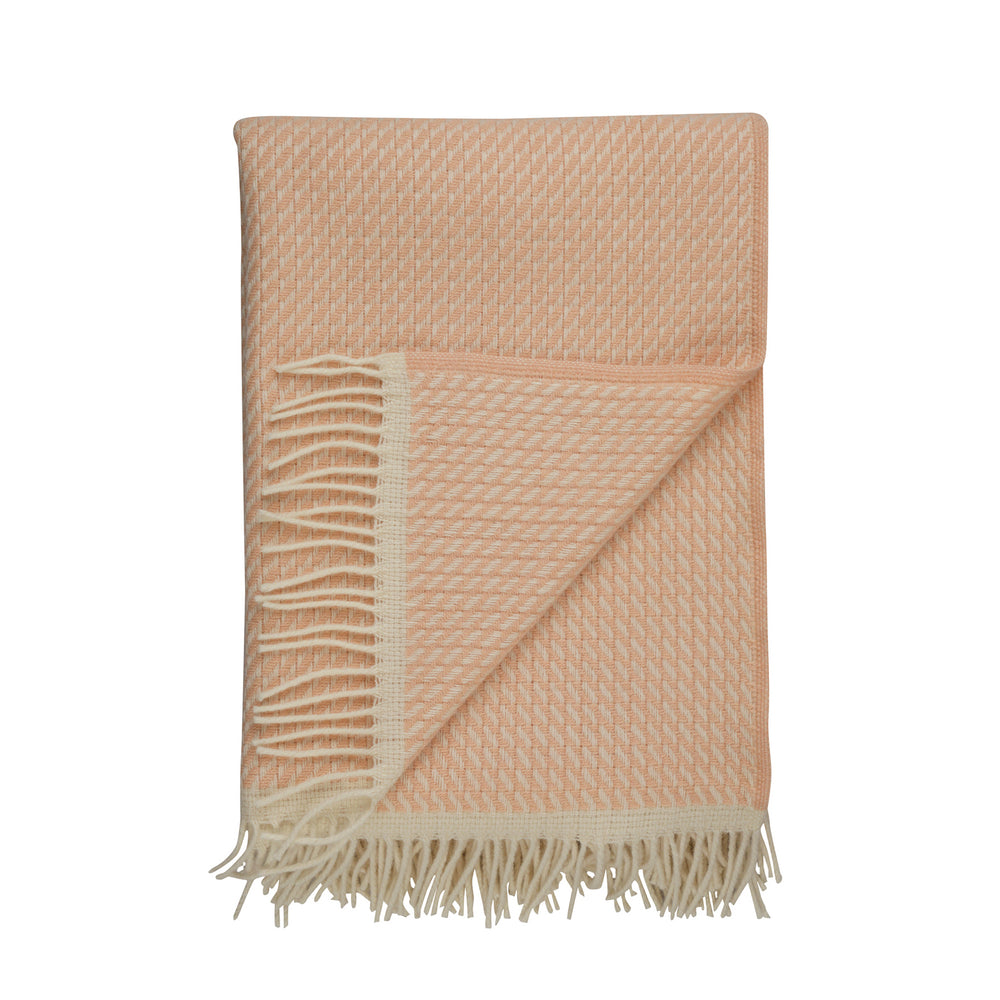 Røros Tweed - Mello Wolldecke | powder pink