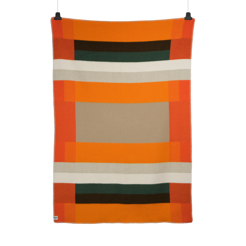 Røros Tweed - Mikkel Wolldecke | orange