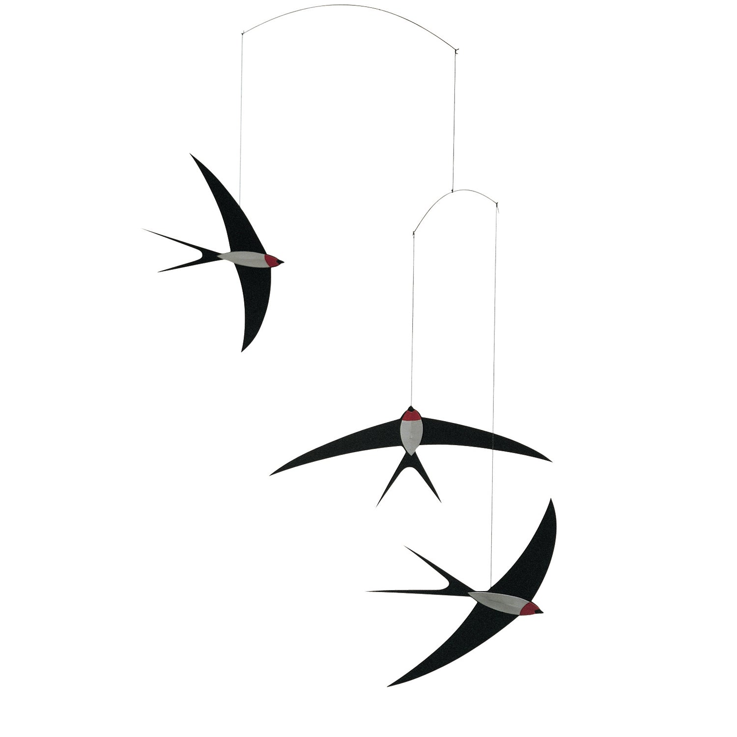 Flensted Mobiles - Flying Swallows Mobile | 3