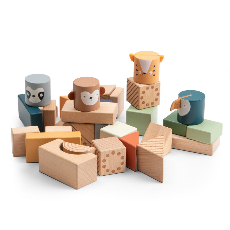 Sebra - Entdeckerbausteine Holz | 