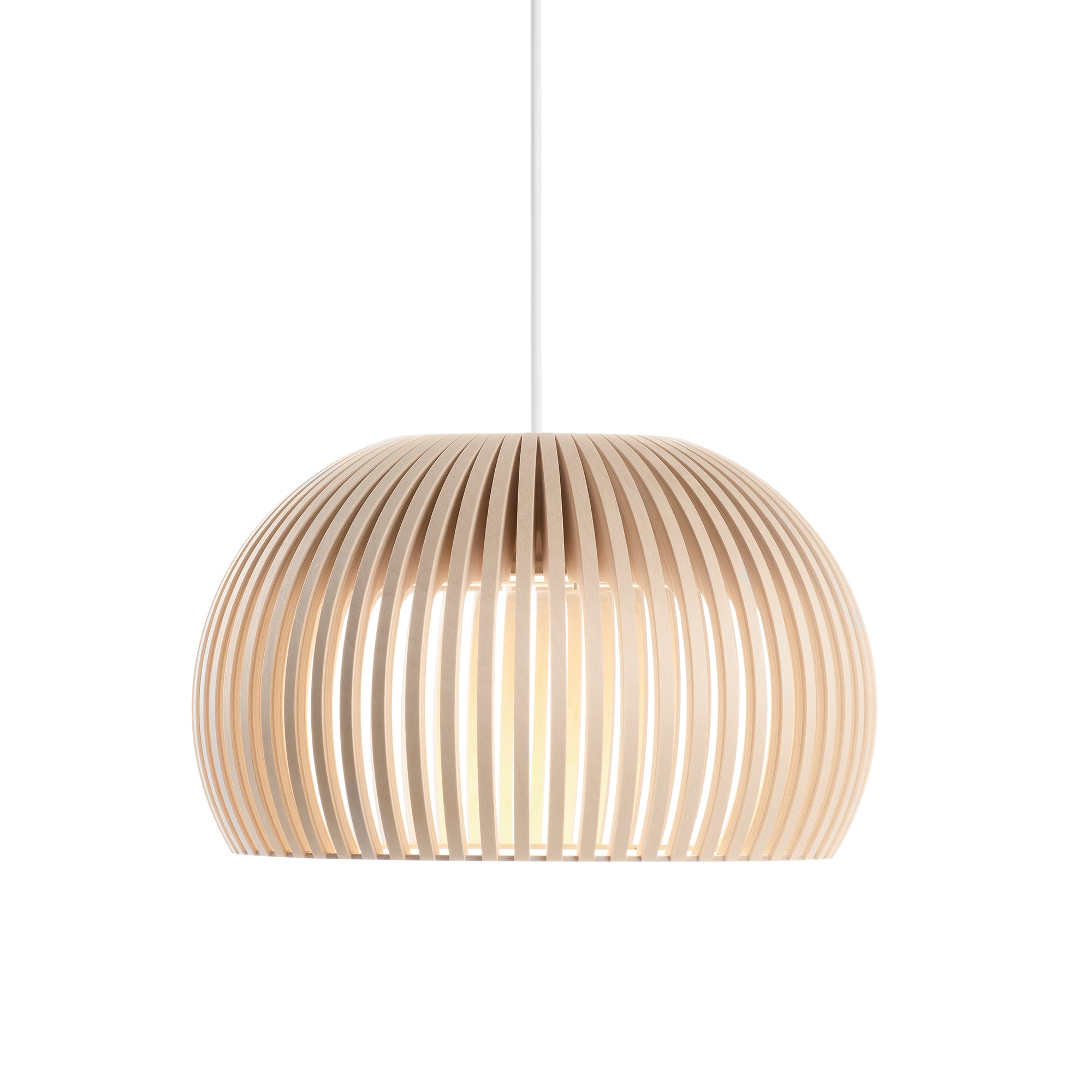 Secto - Atto LED-Pendelleuchte | birke
