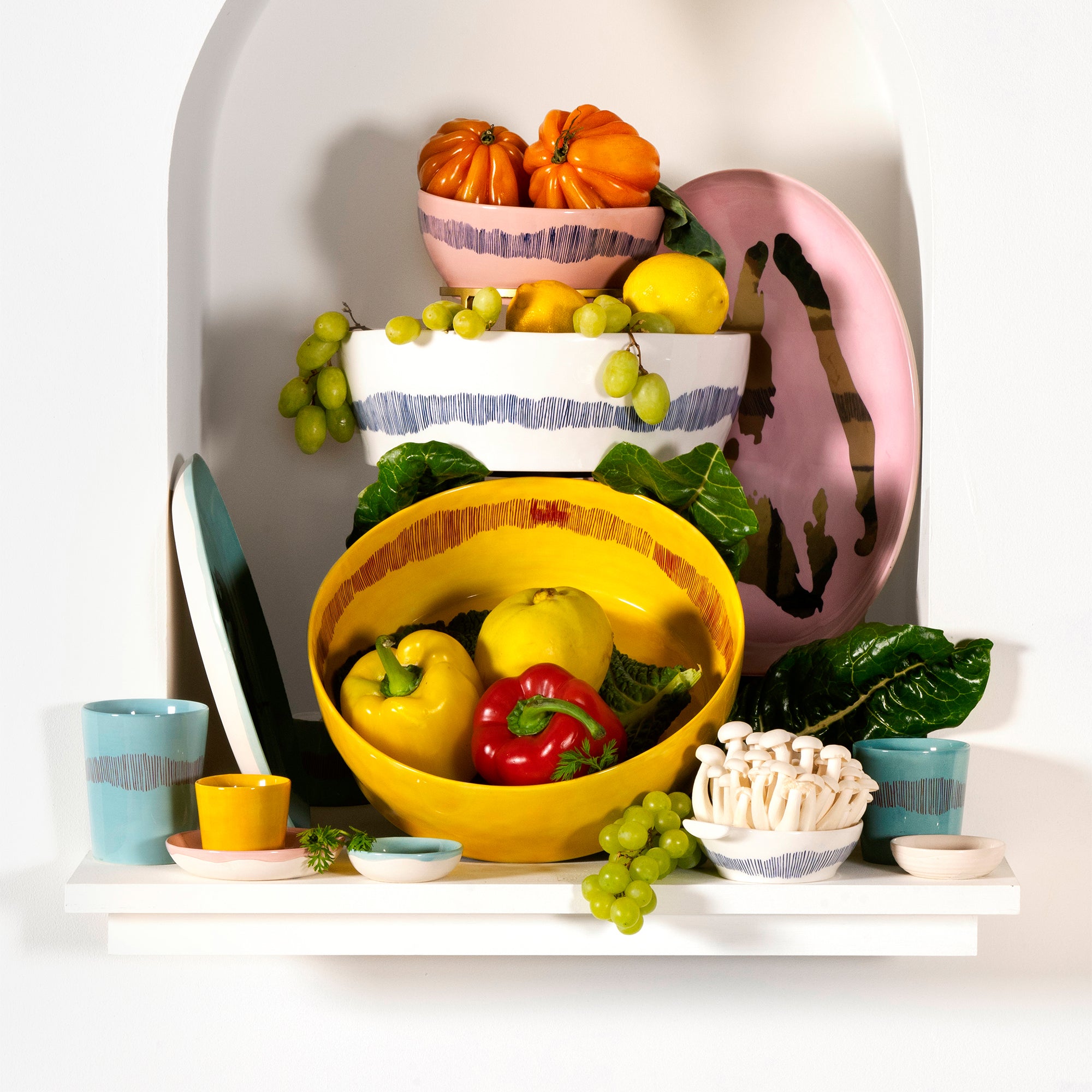Serax - Feast Salatschale | gelb