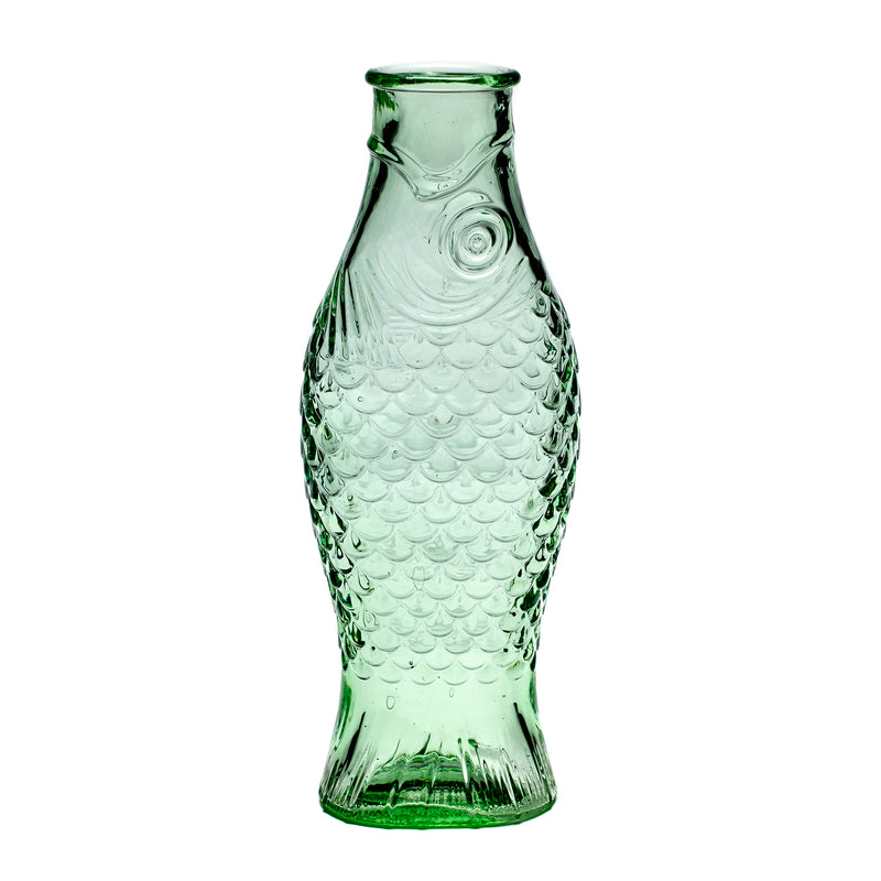 Serax - Fish &amp; Fish Glasflasche | grün