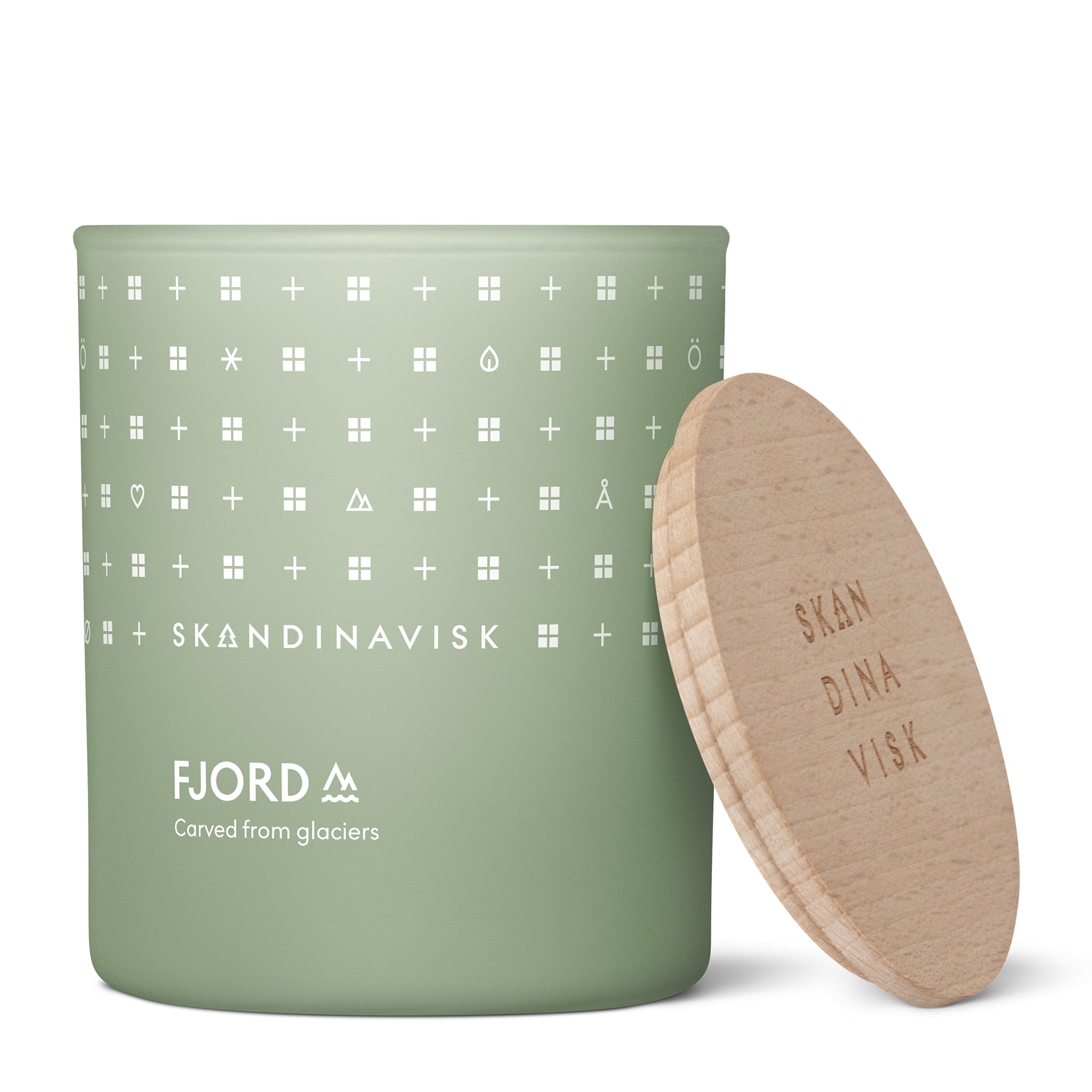Skandinavisk - Duftkerze mit Deckel | Ø 7,9 cm / Fjord
