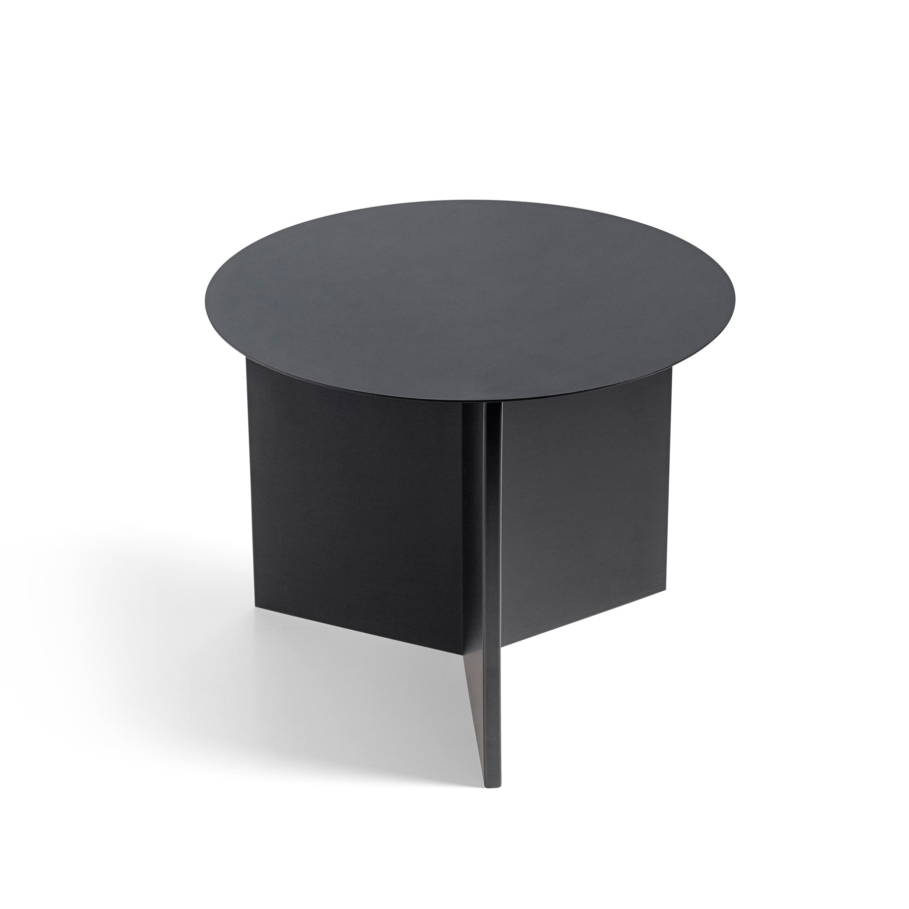 HAY - Slit Table Round | Ø 45 x H 35,5 cm / schwarz