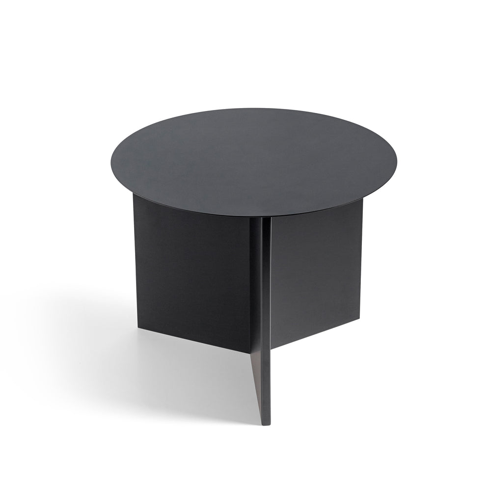 HAY - Slit Table Round | Ø 45 x H 35,5 cm / schwarz