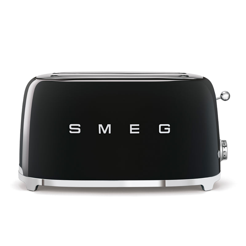 Smeg - 2-Schlitz Toaster lang TSF02 | Schwarz
