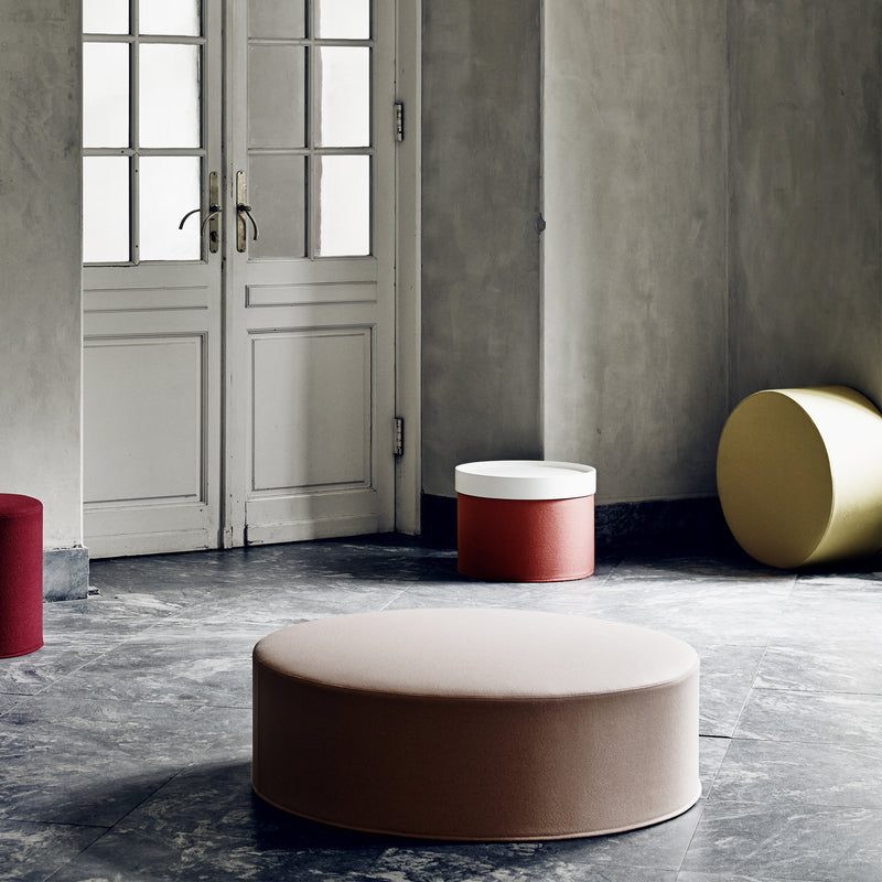 Softline - Drum Hocker / Beistelltisch