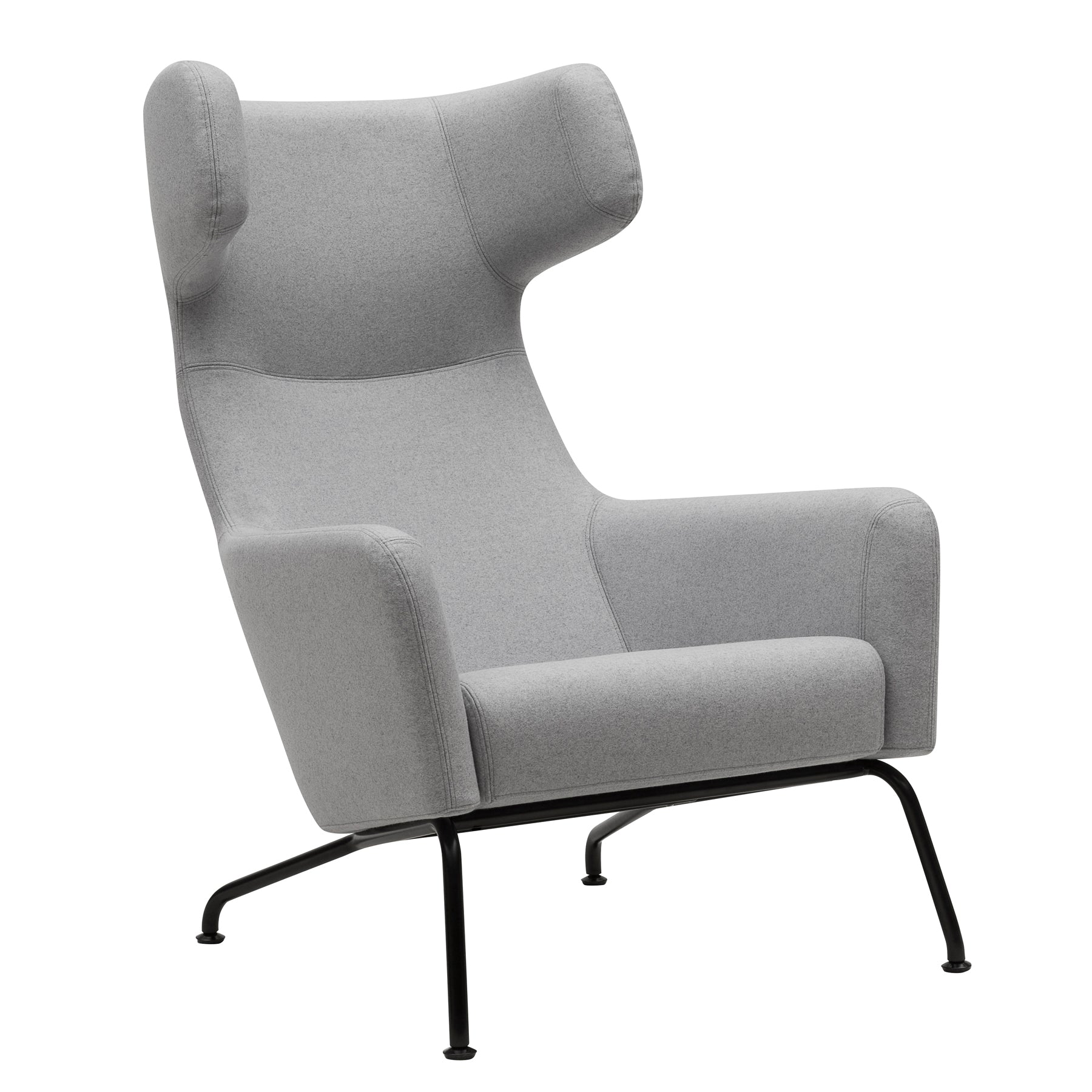 Softline - Havana Sessel | Filz hellgrau (620)