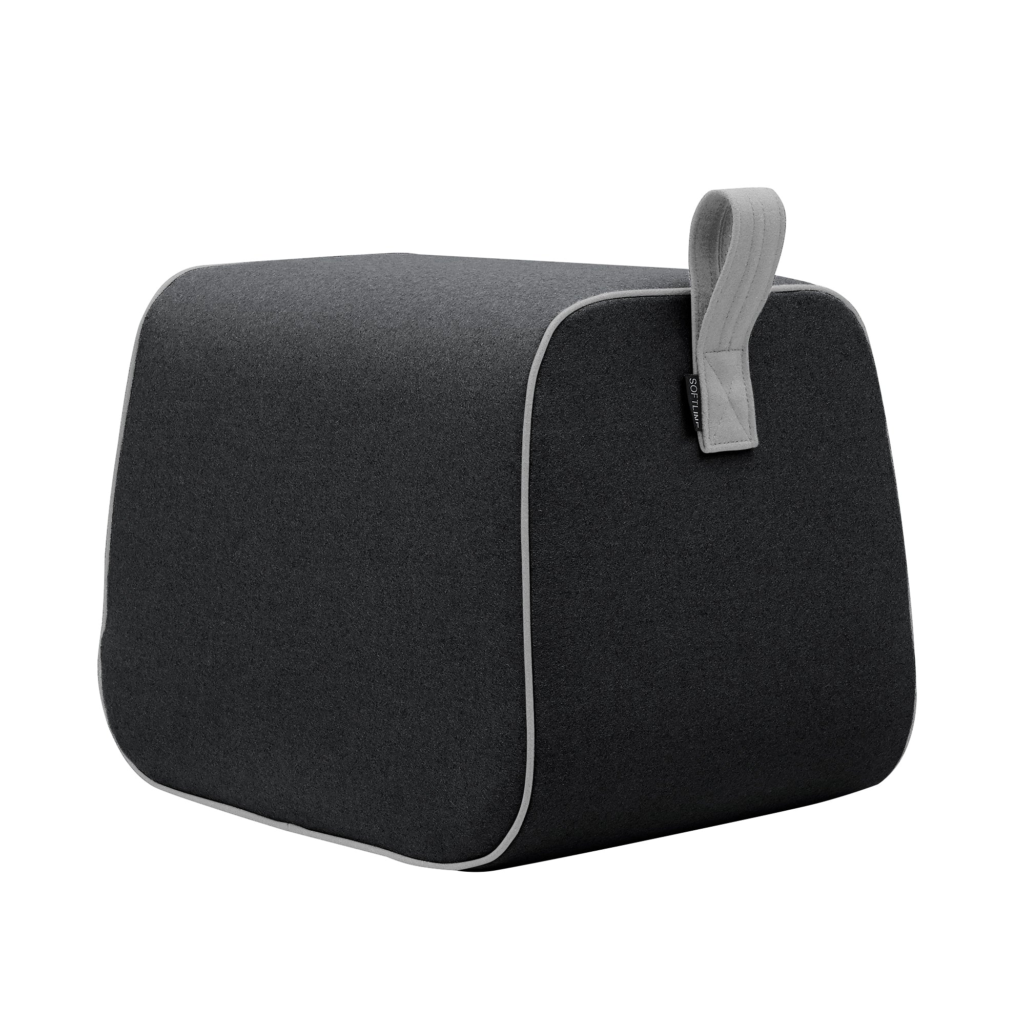 Softline - Nector Hocker | Filz grau (620)