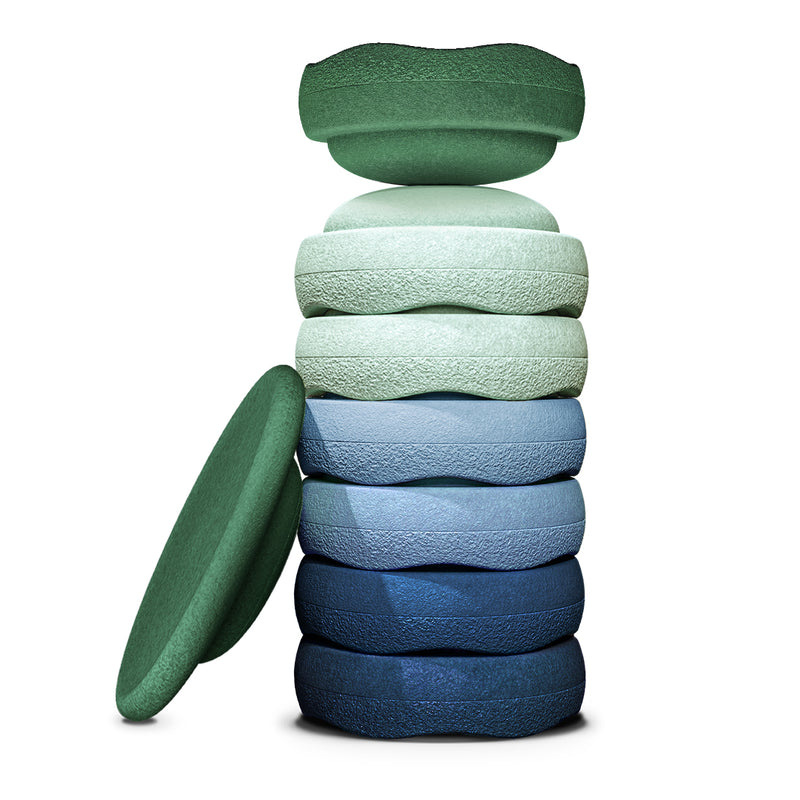 Stapelstein® - Waters &amp; Greens Set | 8er-Set / waters & greens
