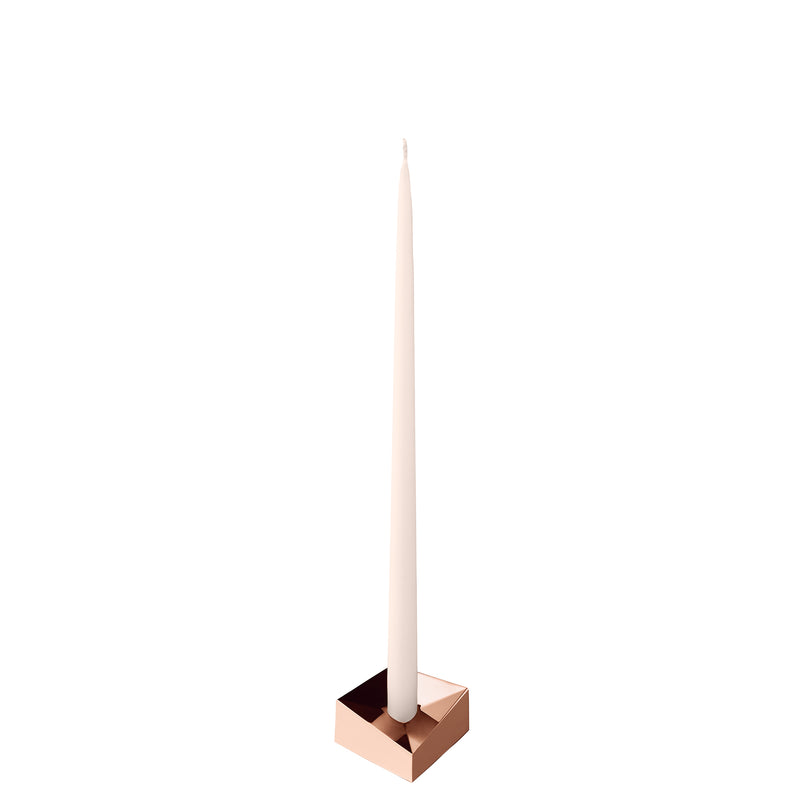 Stoff Nagel - Reflect Kerzenhalter | small / roségold