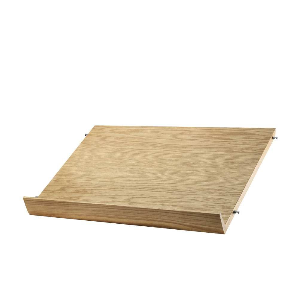 String - Magazin-Ablage (Holz) | 58 x 30 cm / Eiche