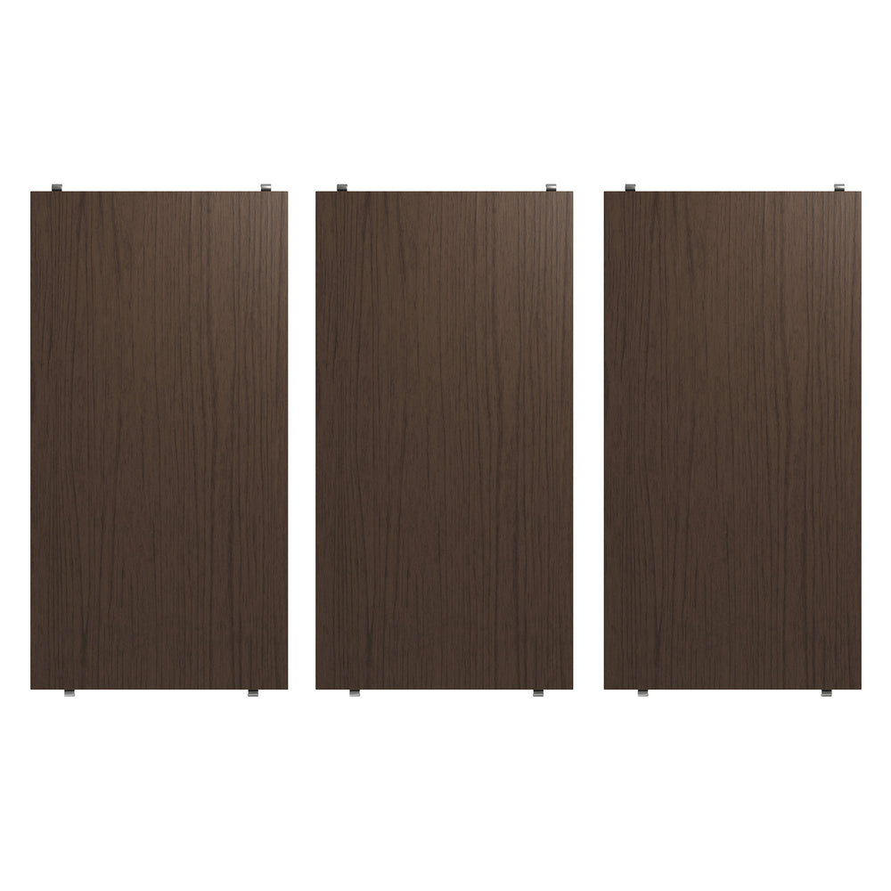 String - Regalboden 58 x 30 cm | Eiche dunkel