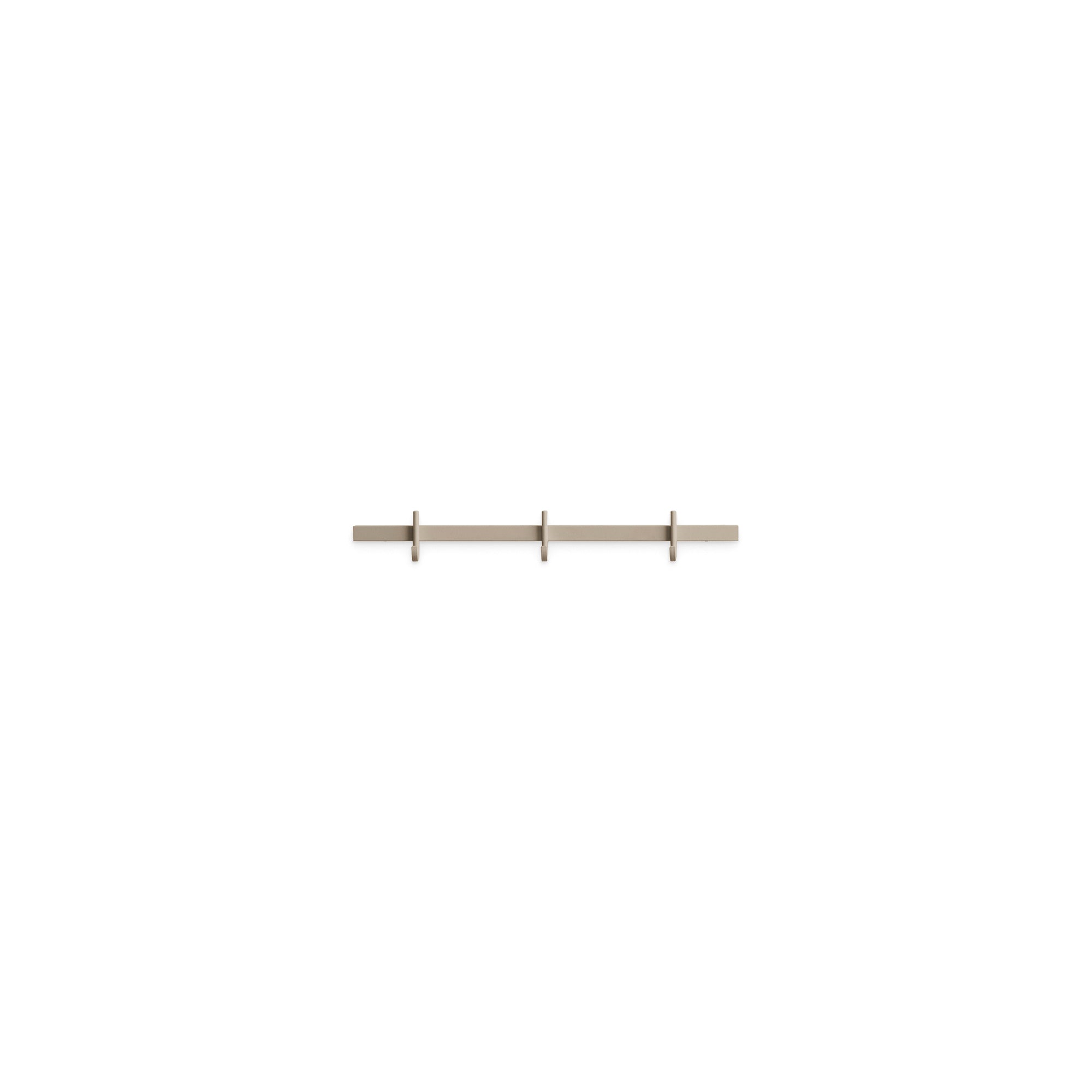 String - Relief Hakenleiste | klein / beige