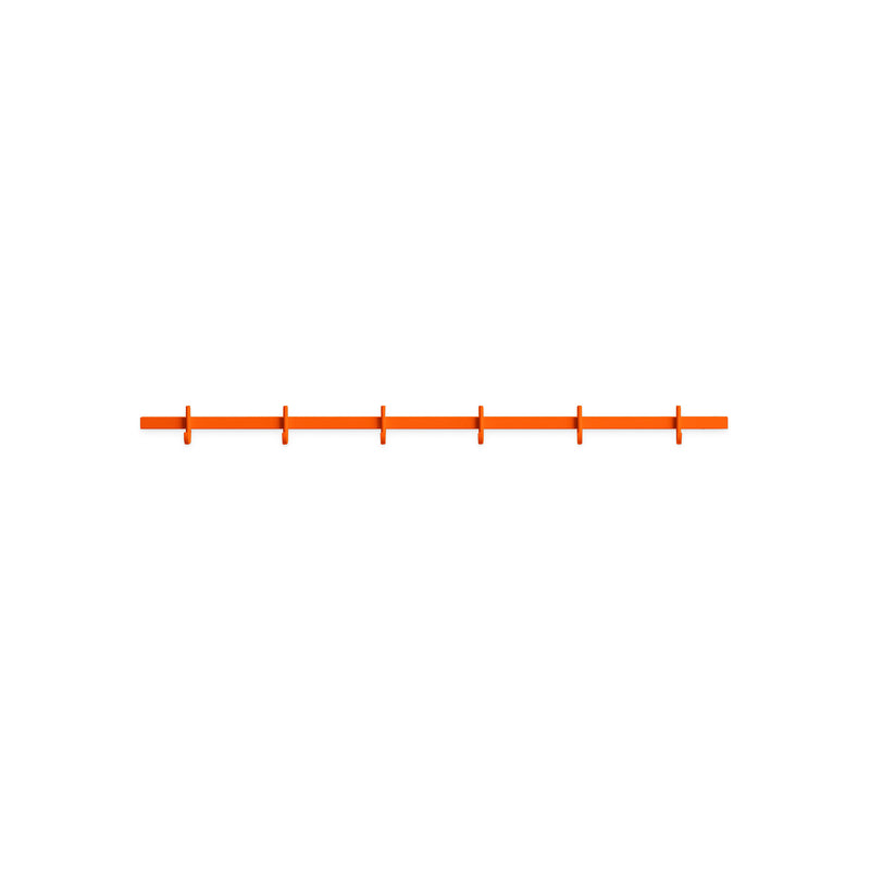 String - Relief Hakenleiste | mittel / orange