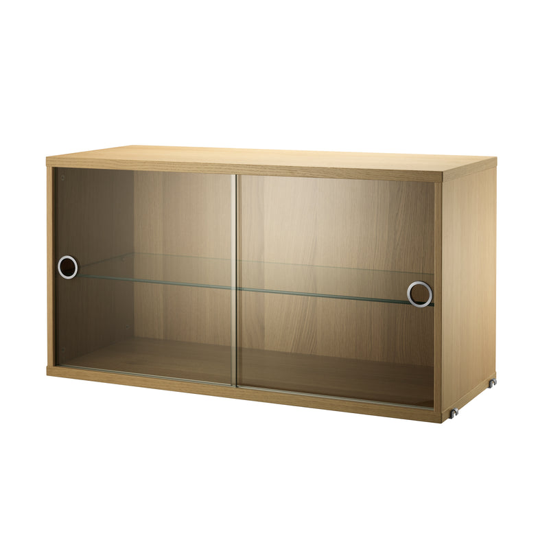 String - Vitrinen-Modul | Eiche