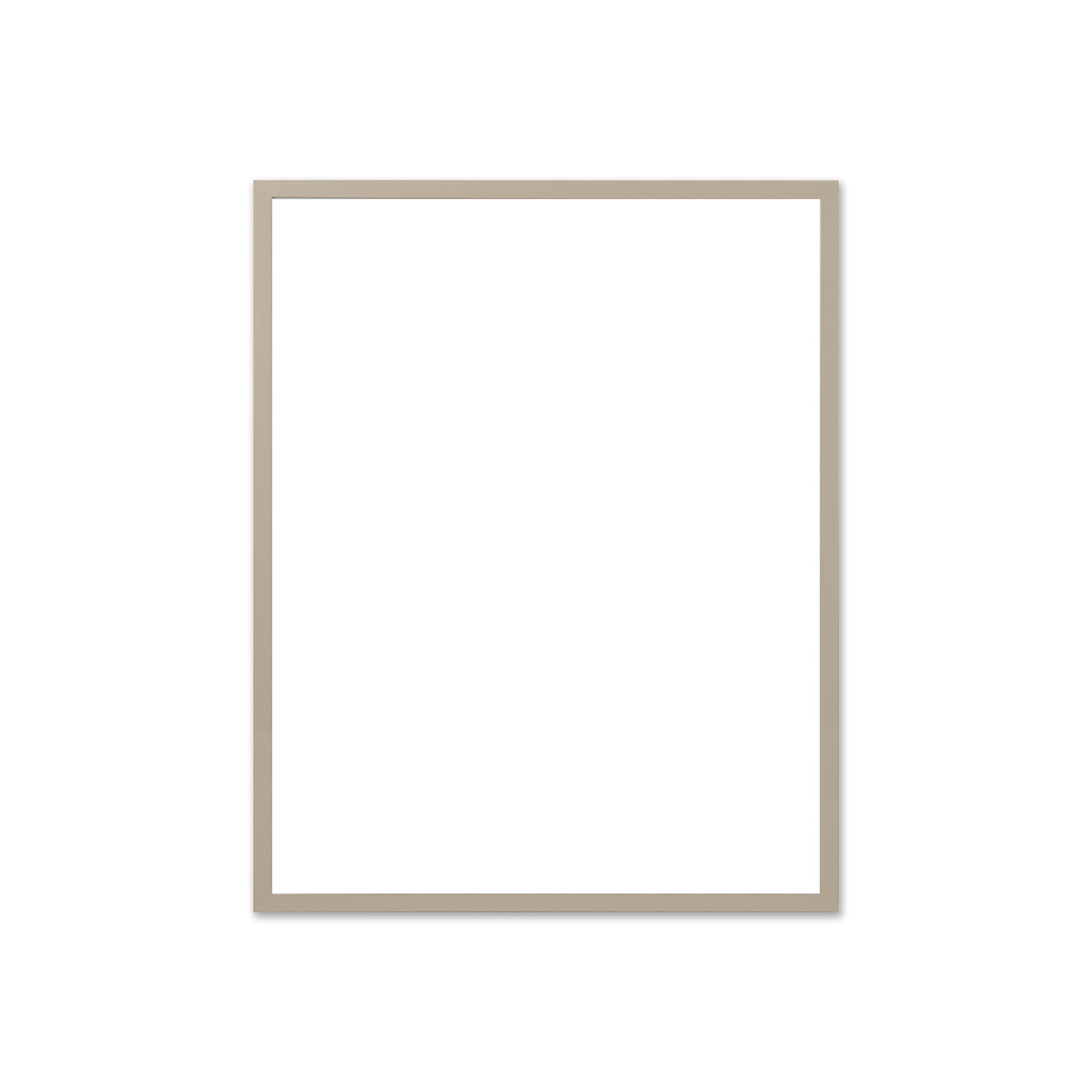 The Poster Club - Bilderrahmen Eiche beige | Echtglas / 40 x 50 cm