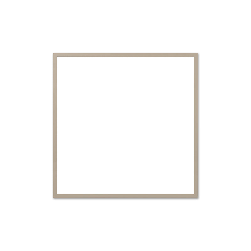 The Poster Club - Bilderrahmen Eiche beige | Echtglas / 50 x 50 cm