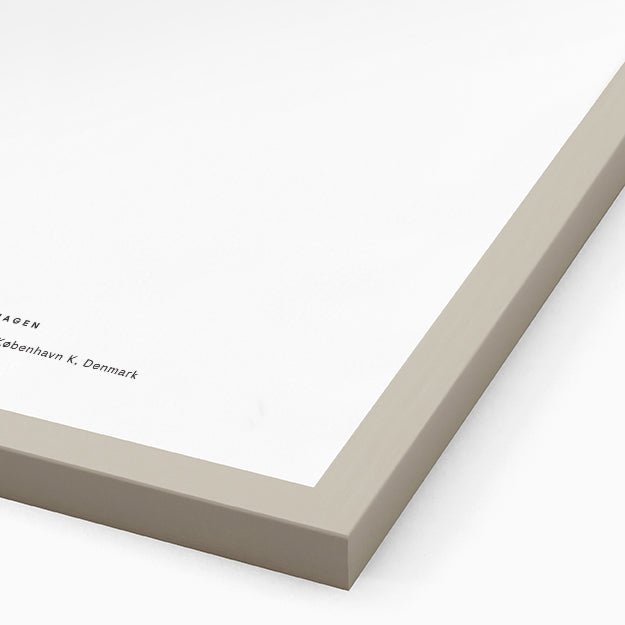 The Poster Club - Bilderrahmen Eiche beige