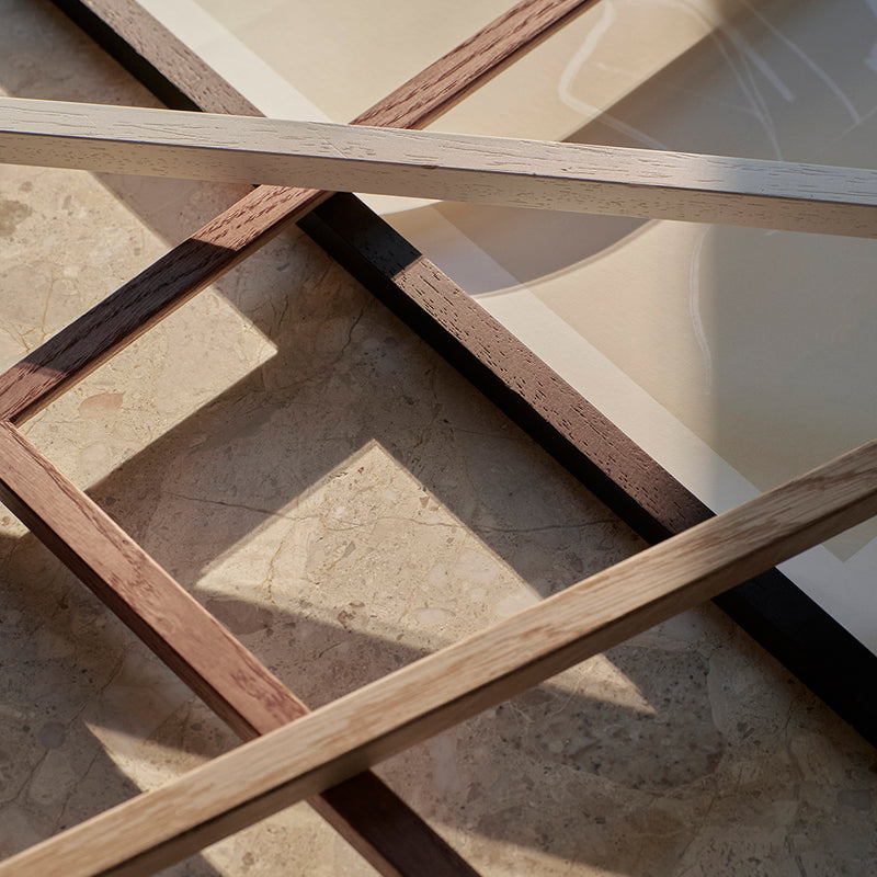 The Poster Club - Bilderrahmen Eiche beige