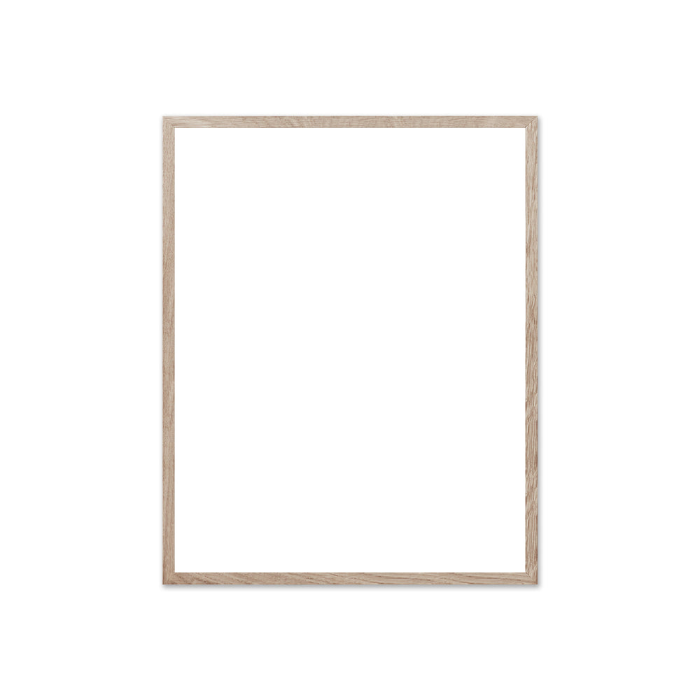 The Poster Club - Bilderrahmen Eiche natur | Echtglas / 40 x 50 cm