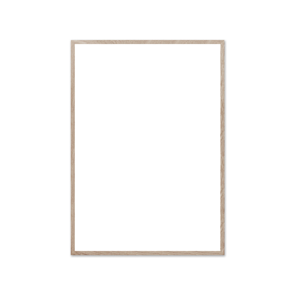 The Poster Club - Bilderrahmen Eiche natur | Echtglas / 50 x 70 cm