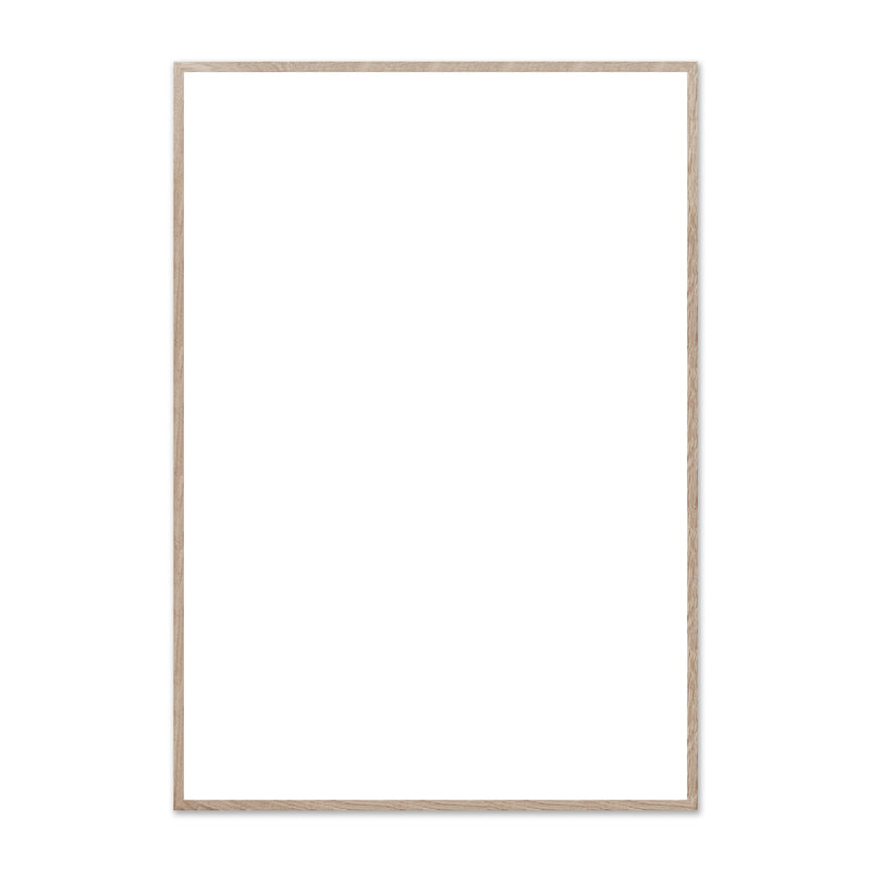The Poster Club - Bilderrahmen Eiche natur | Echtglas / 70 x 100 cm