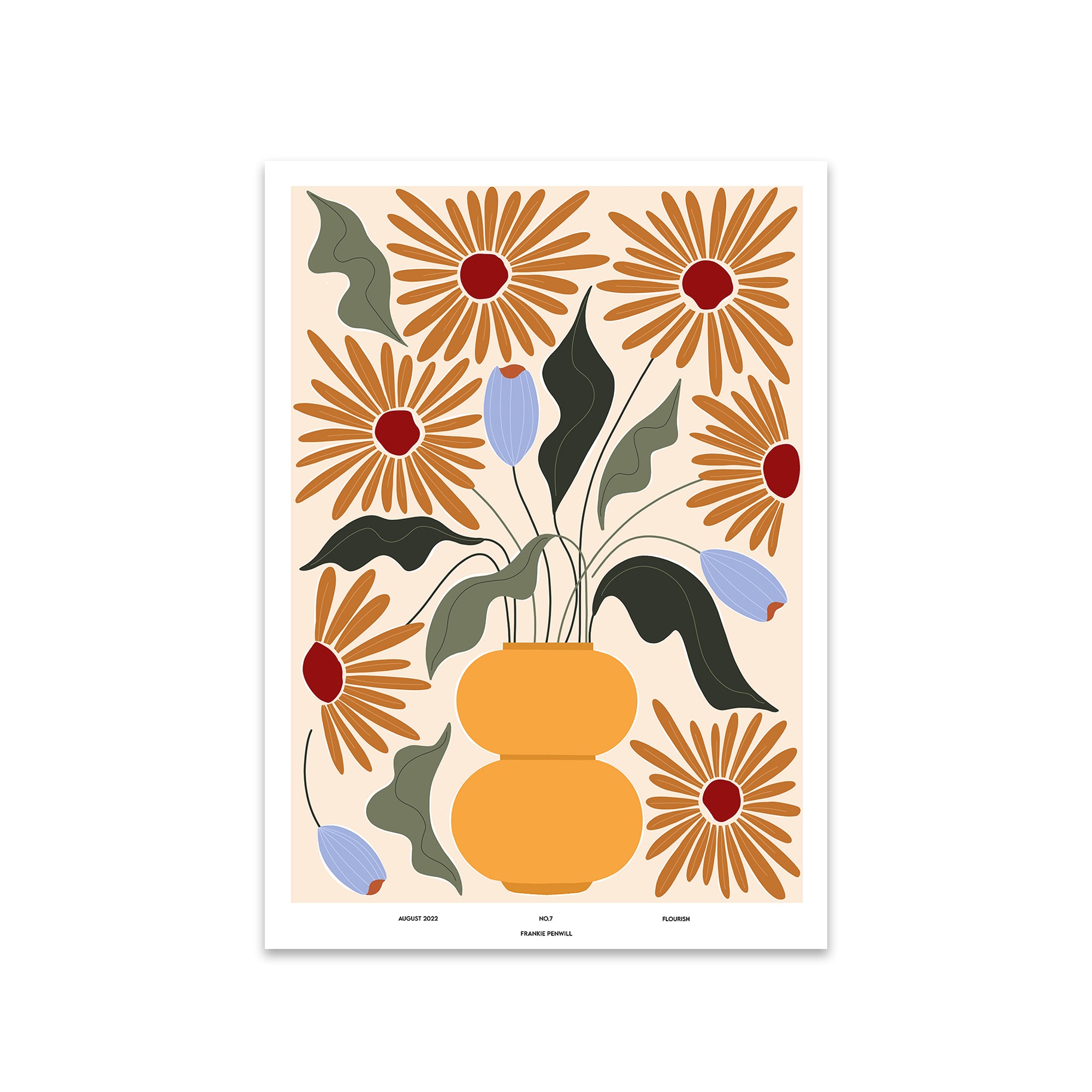 The Poster Club - Flourish von Frankie Penwill | 50 x 70 cm