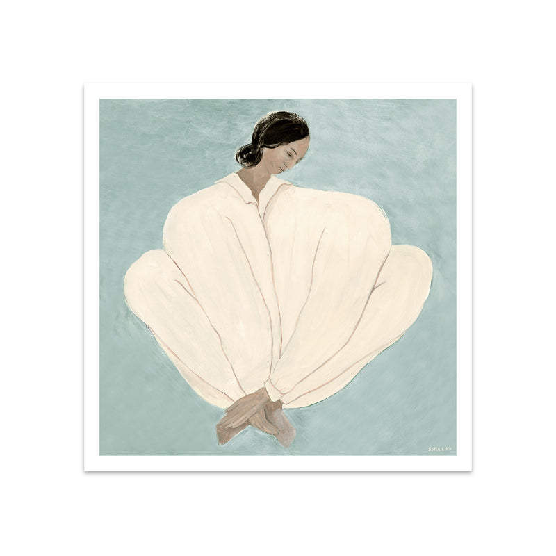 The Poster Club - Meet Me At Jaurés von Sofia Lind | 50 x 50 cm