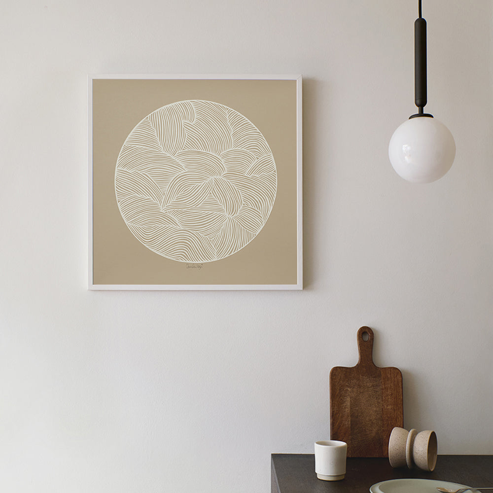 The Poster Club - Moon No. 01 von Little Detroit