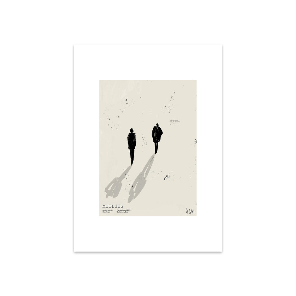 The Poster Club - Motljus von Sandra Blomen Maschinsky | 50 x 70 cm