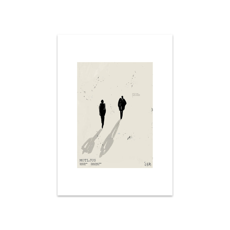 The Poster Club - Motljus von Sandra Blomen Maschinsky | 50 x 70 cm