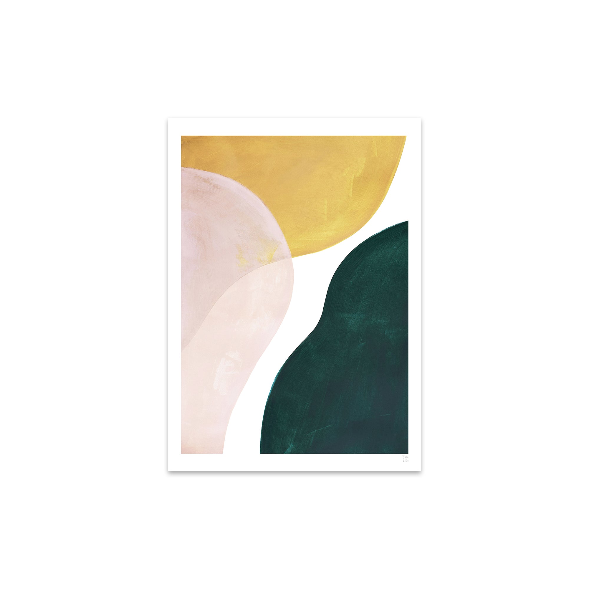 The Poster Club - Transparent Rose von Berit Mogensen Lopez | 30 x 40 cm