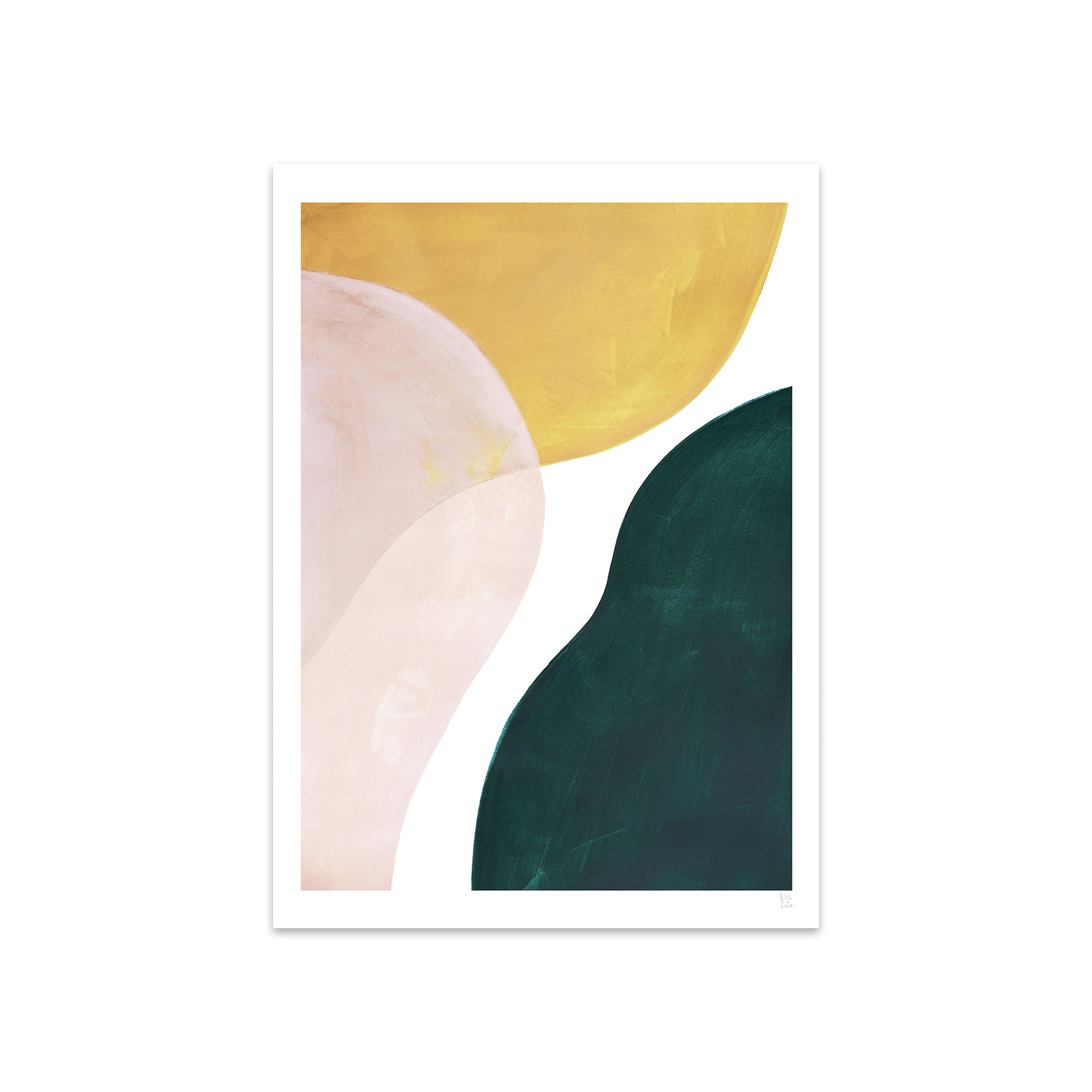 The Poster Club - Transparent Rose von Berit Mogensen Lopez | 50 x 70 cm