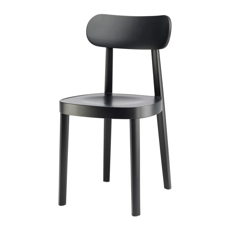 Thonet - 118 M Stuhl | Buche schwarz gebeizt