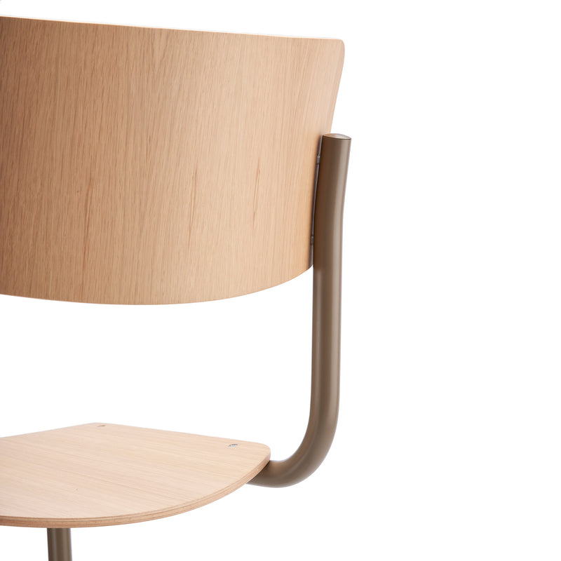 Thonet - S 43 Freischwinger Chrom | natur / beigegrau