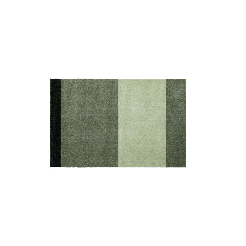 tica copenhagen - Stripes Horizontal Läufer | 60 x 90 cm / hell/dusty/dunkelgrün